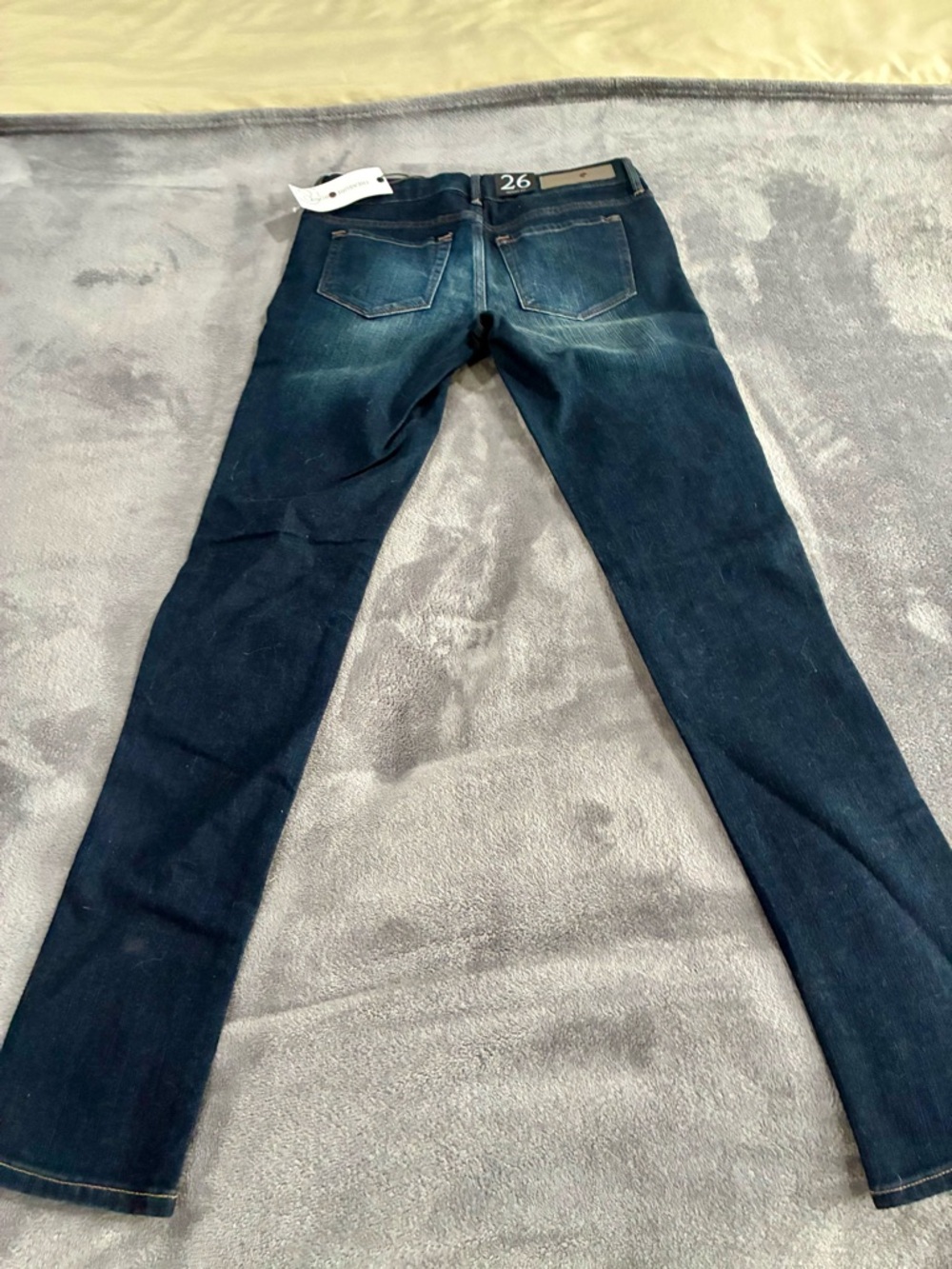 Treasure & Bond Women's Skinny Jeans - Dark Blue Wash